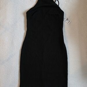 Charlotte Russe Black One Shoulder Dress